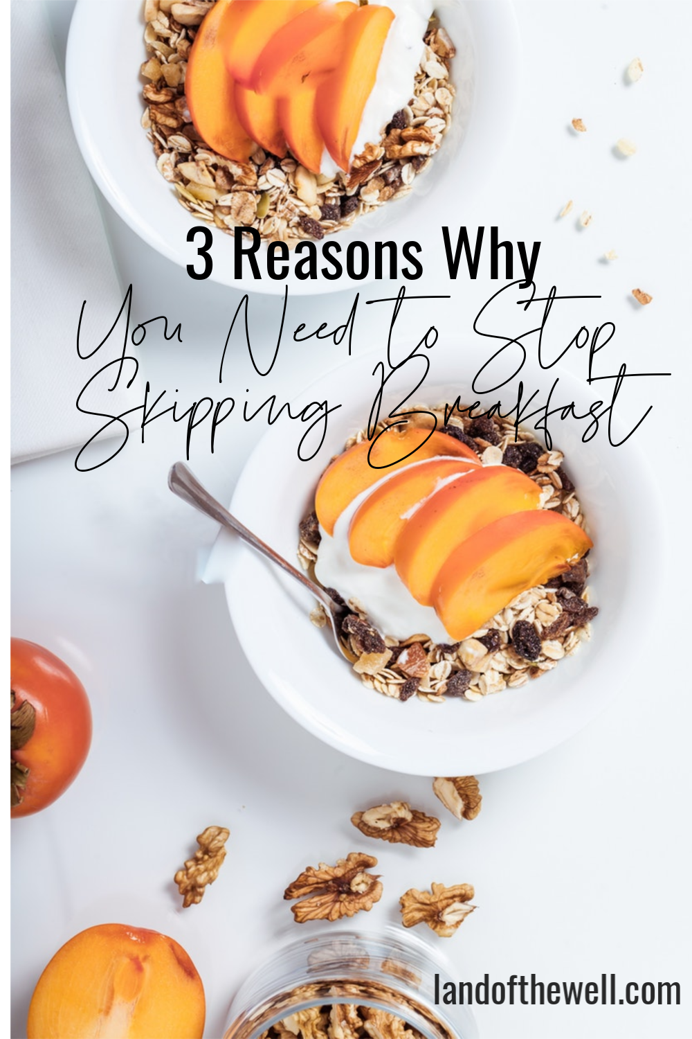 3 Reasons Why You Need To Stop Skipping Breakfast Pin